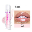 New Tube Lip Rich Lip Color Slightly Spicy Lip Honey Lip Glass Mirror Face Lip Mirror Liquid Lipstick