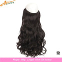 Synthetic No Clip Artificial Hair