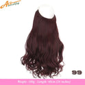 Synthetic No Clip Artificial Hair