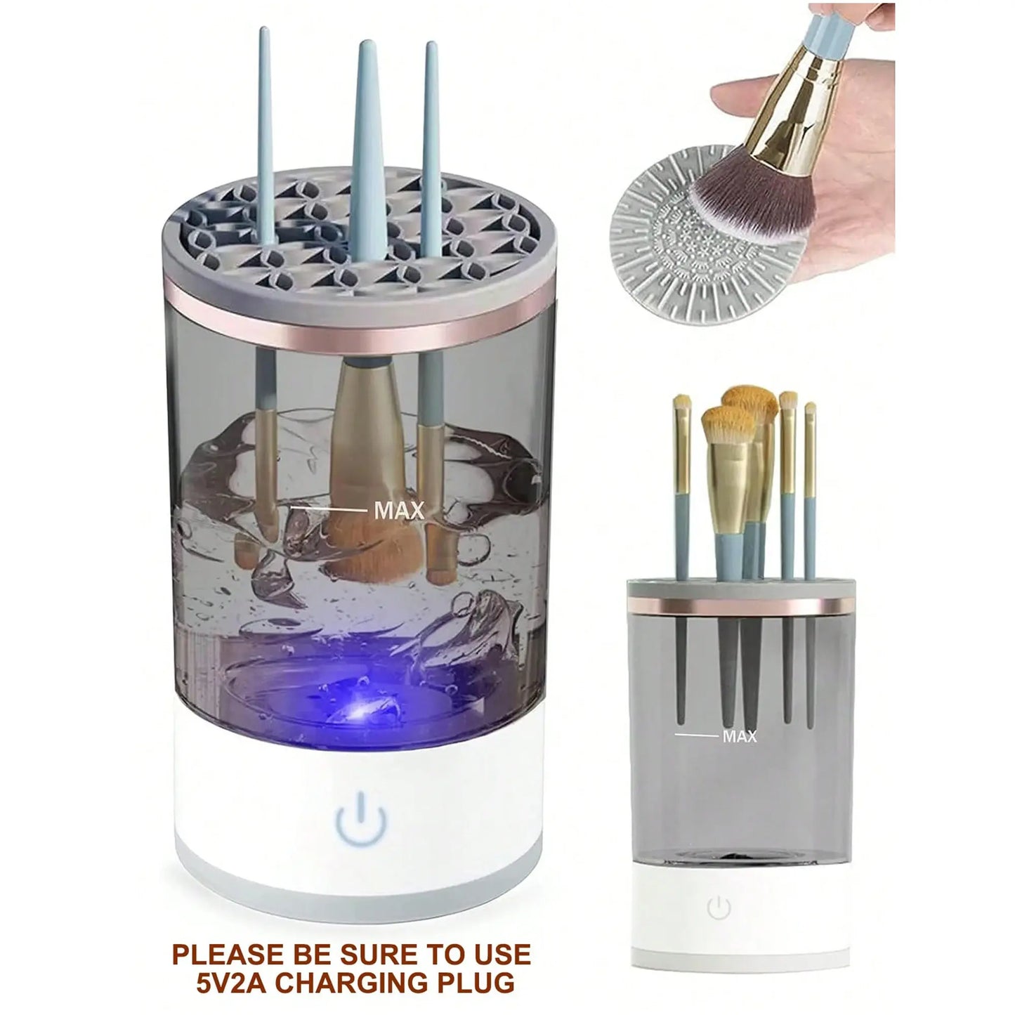 Stand for cleaning and drying make-up brushes