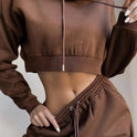 2 Piece Set Sweatsuits Women's Sweatshirt and Sweatpants