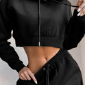 2 Piece Set Sweatsuits Women's Sweatshirt and Sweatpants